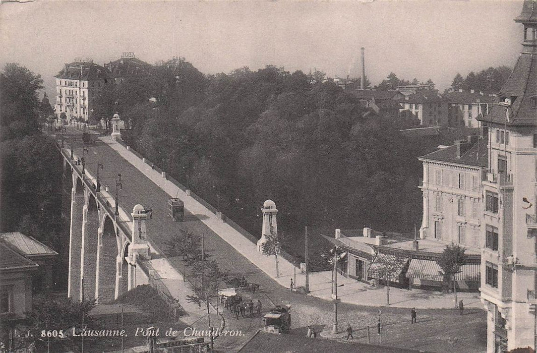Lausanne Pont De Chauderon