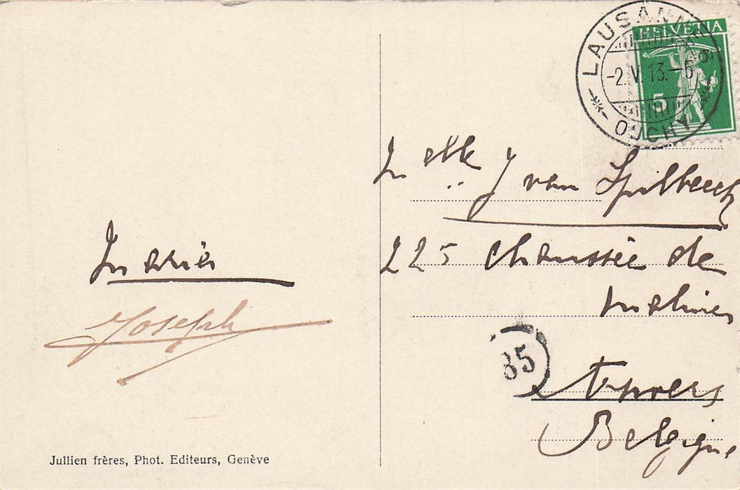 Lausanne Pont De Chauderon