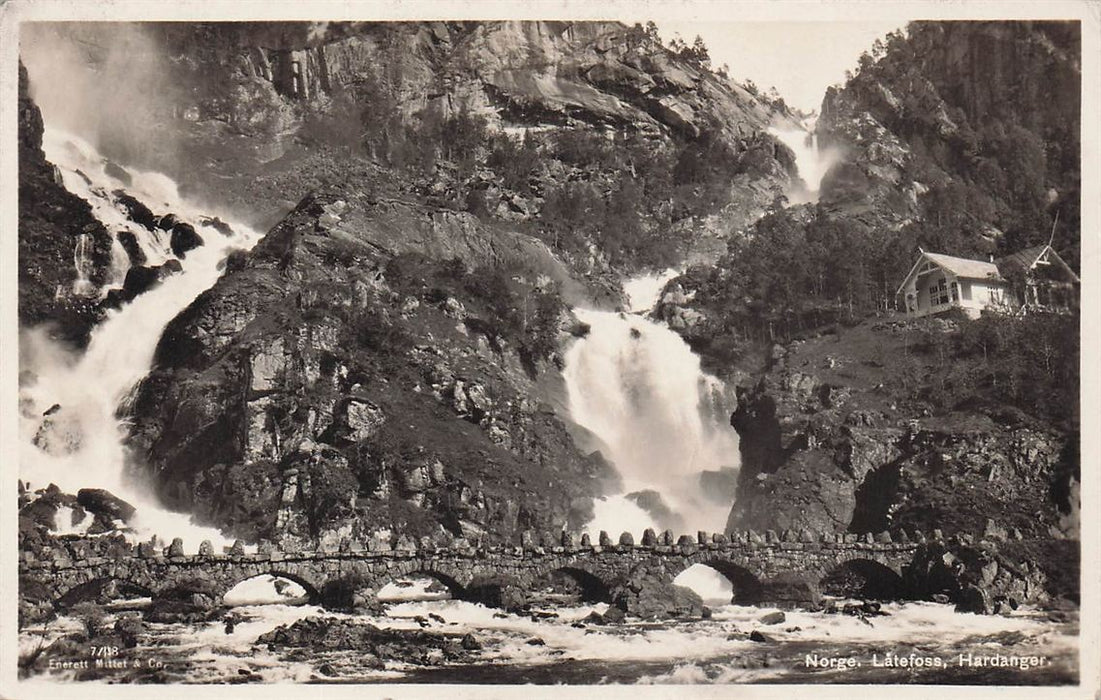 Norge Latefoss Hardanger