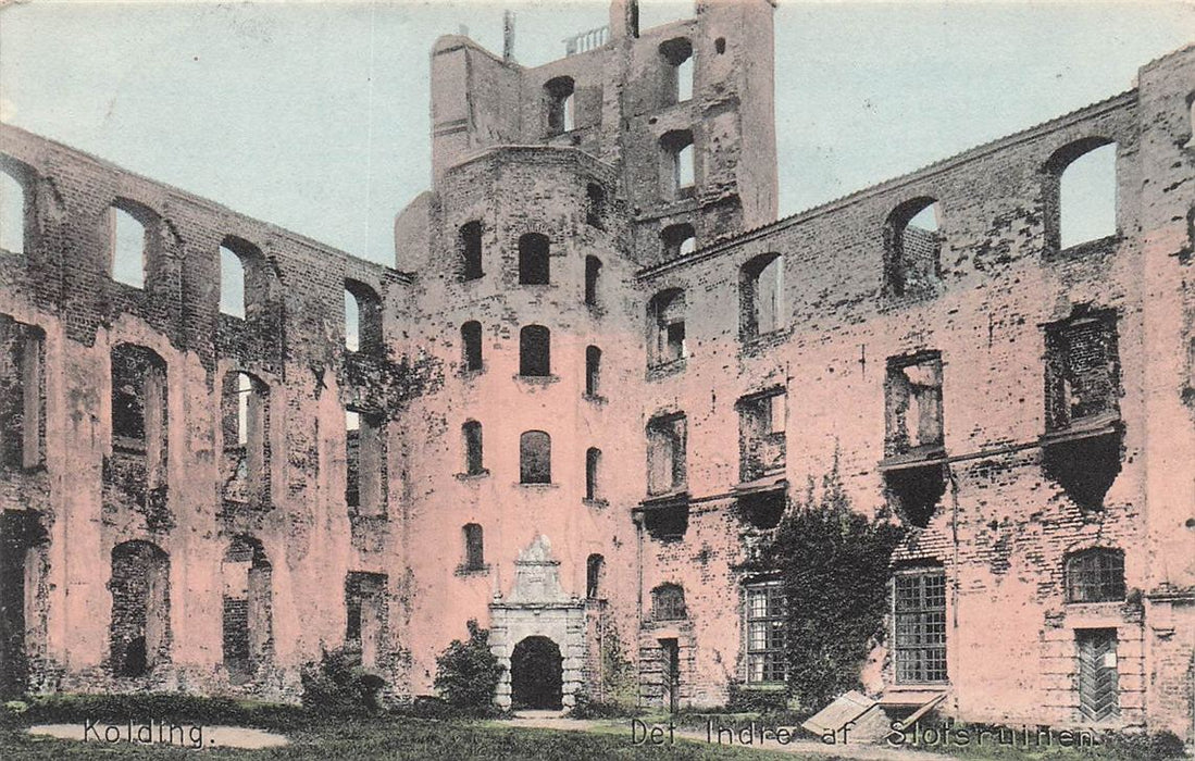 Kolding Det Indre Af Slotsruinen