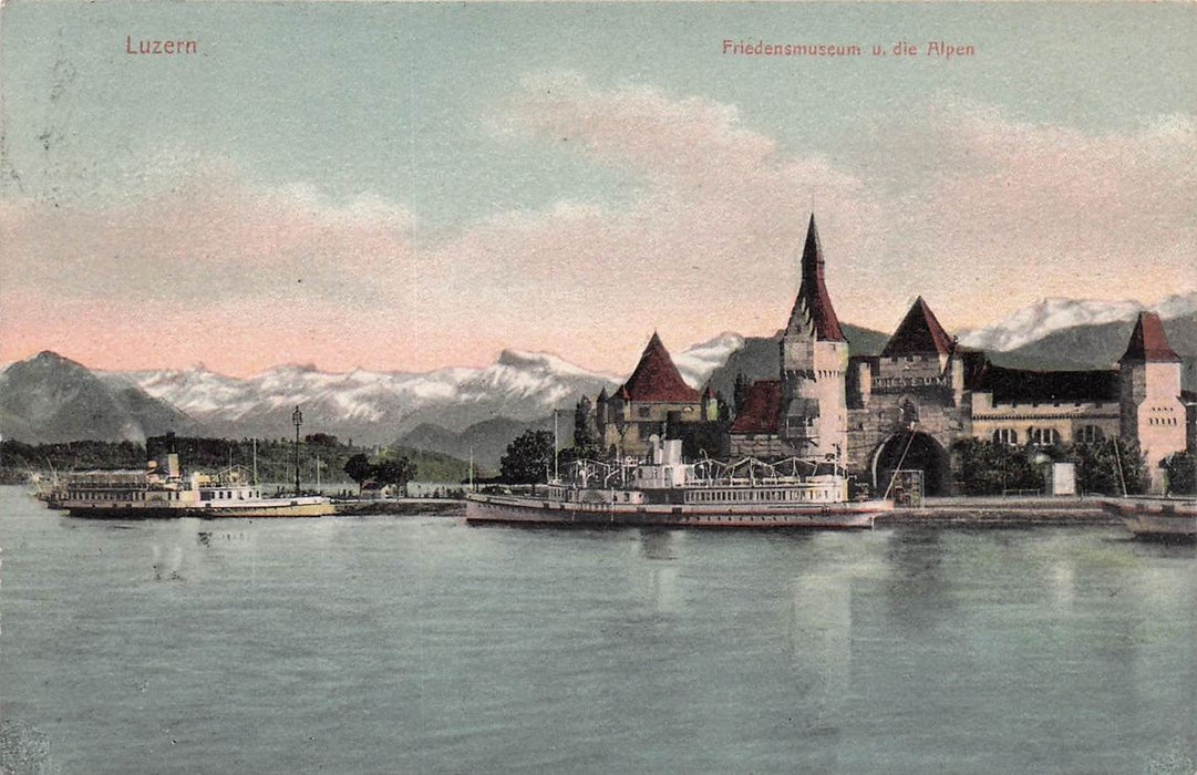 Luzern Friedensmuseum U Die Alpen