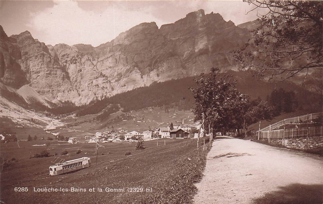 Loueche-Les-Bains Et La Gemmi (2329 M)