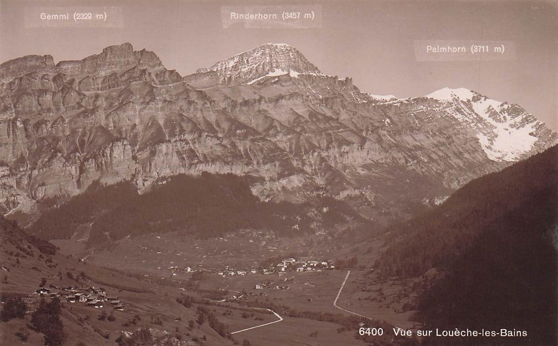 Vue Sur Loueche-Les-Bains