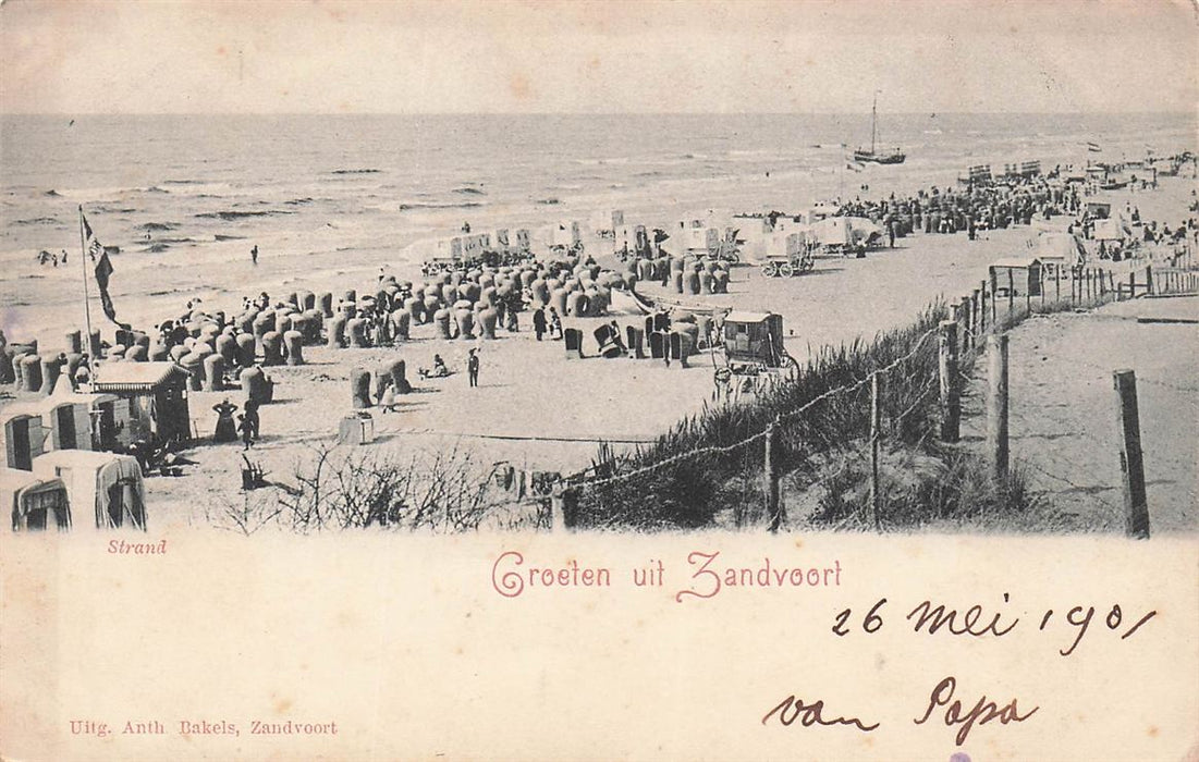 Strand Groeten Uit Zandvoort