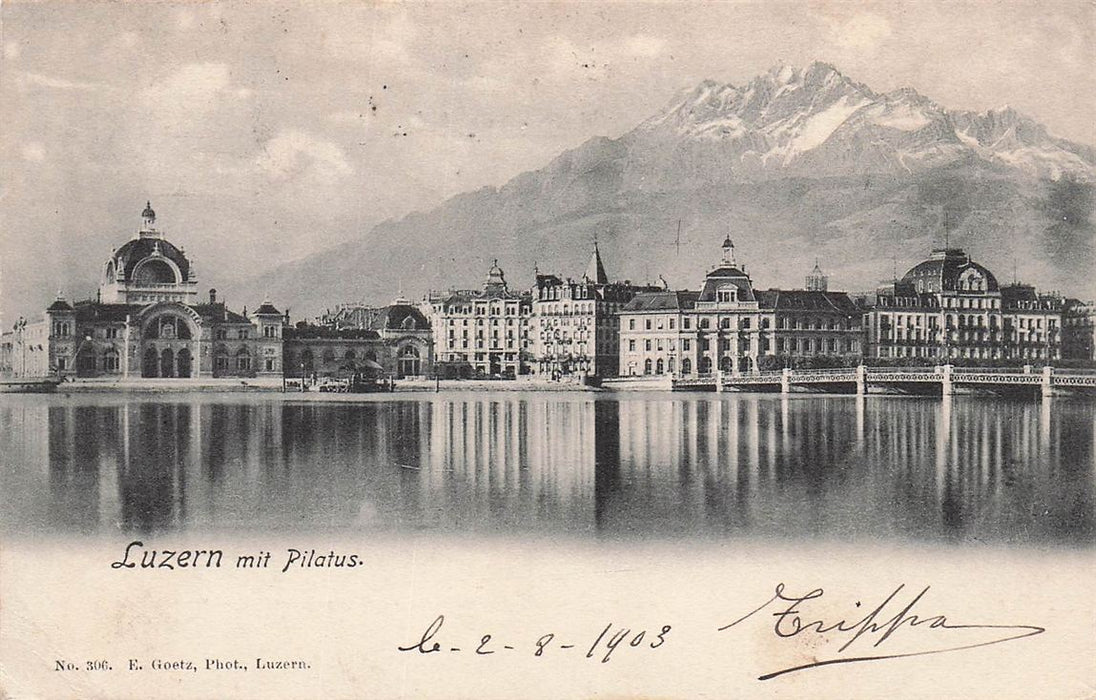 Luzern Mit Pilatus
