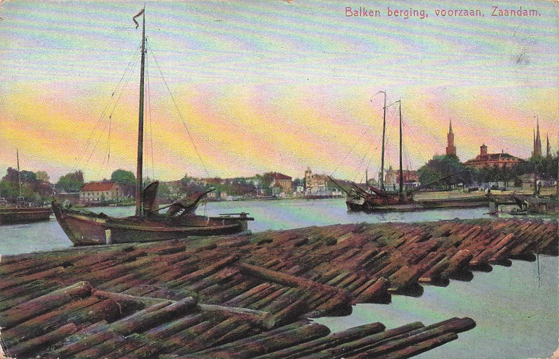 Balken Berging Voorzaan Zaandam
