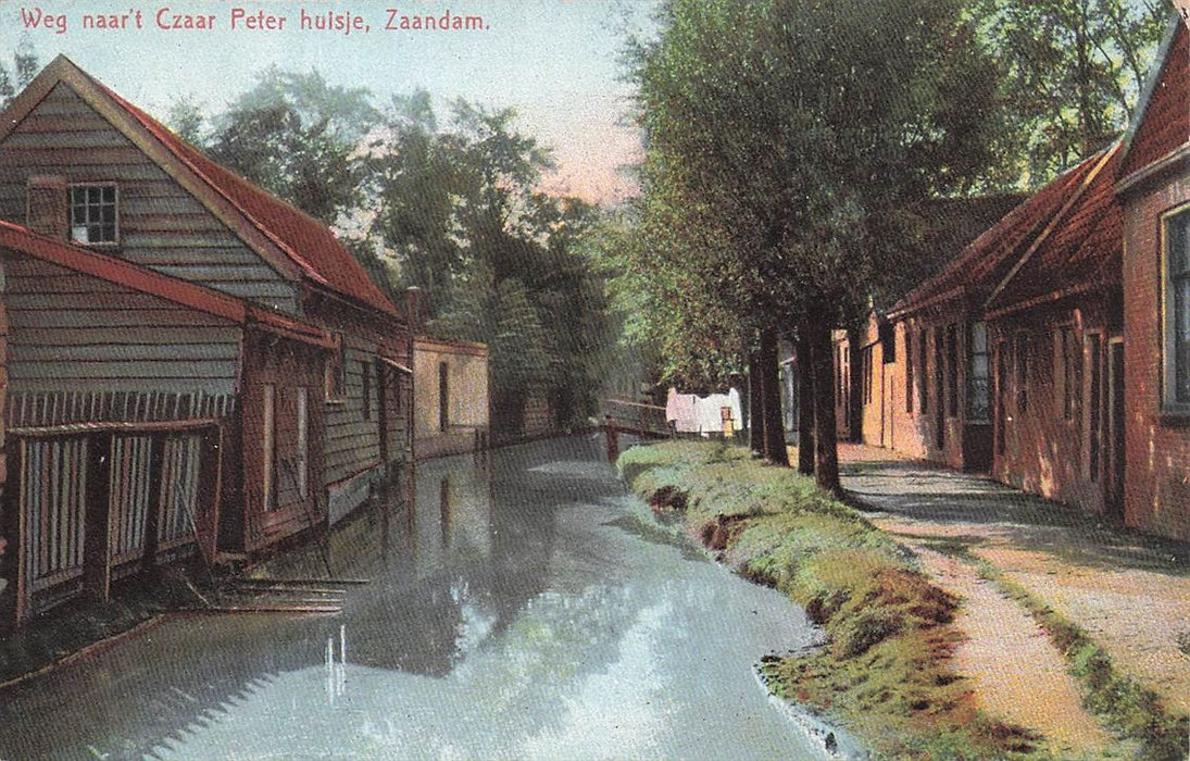 Weg Naar'T Czaar Peter Huisje Zaandam