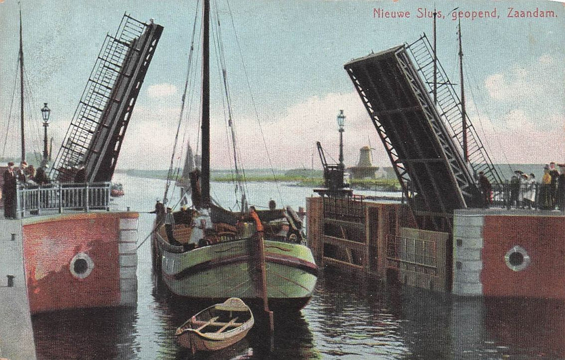 Nieuwe Sluis Geopend Zaandam