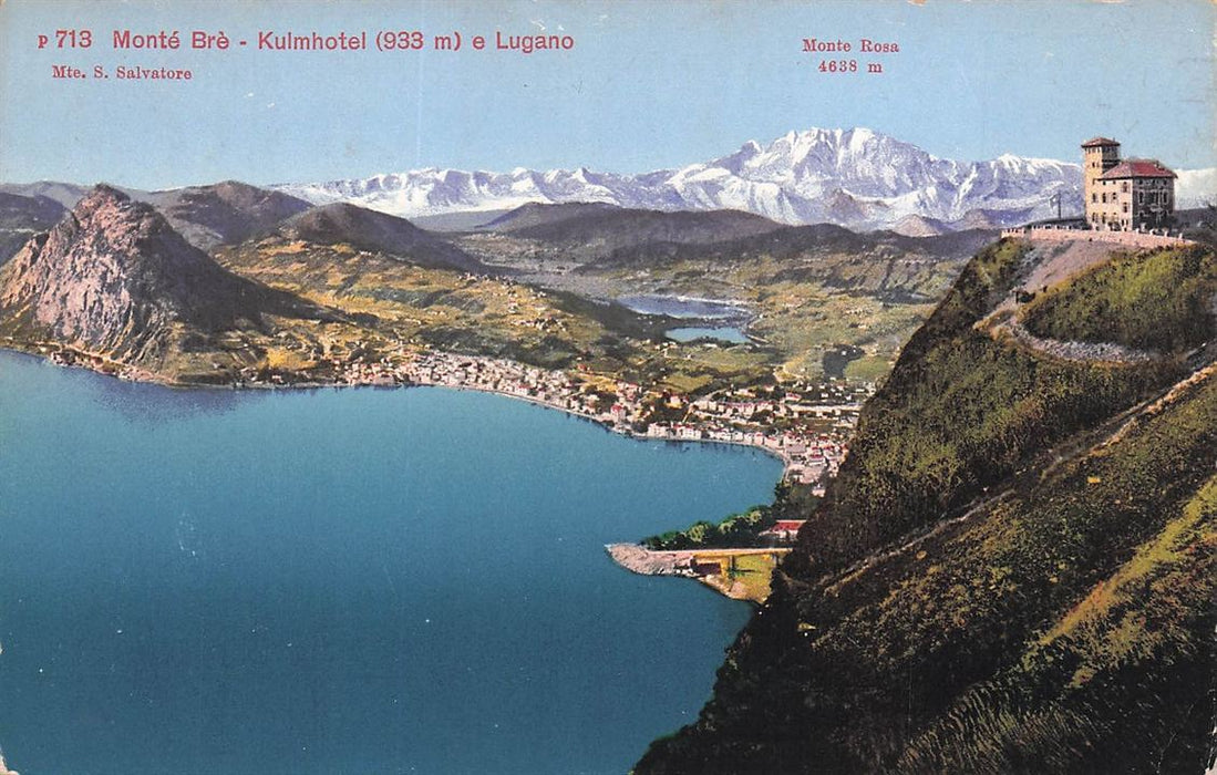 Monte Bre Kulmhotel E Lugano