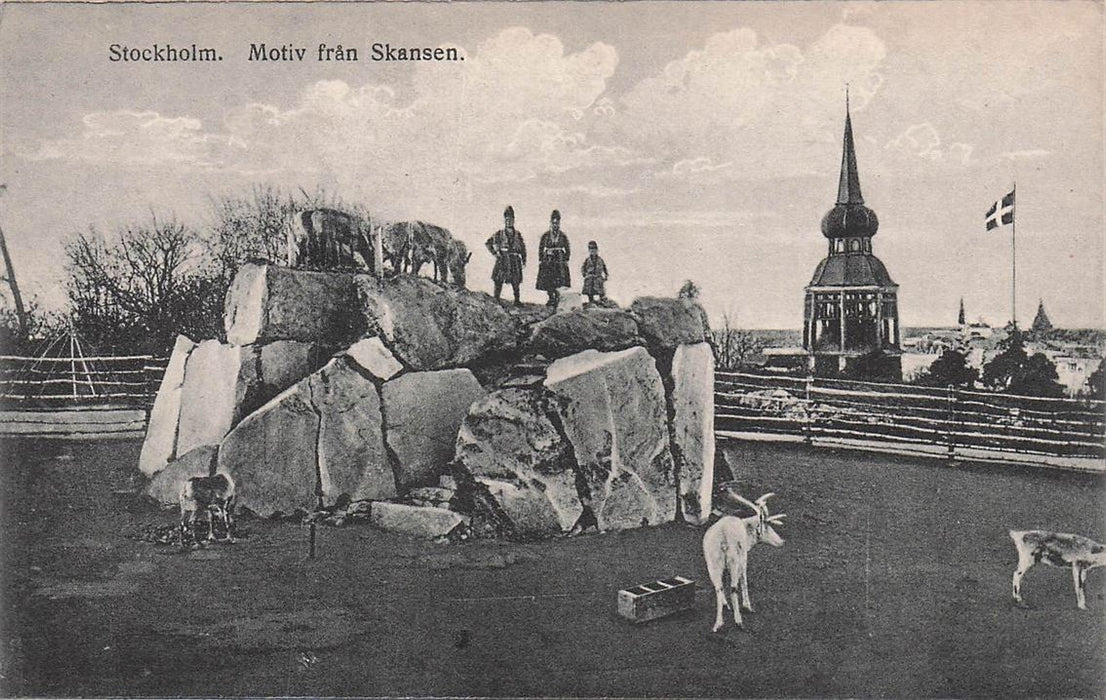 Stockholm Motiv Fran Skansen