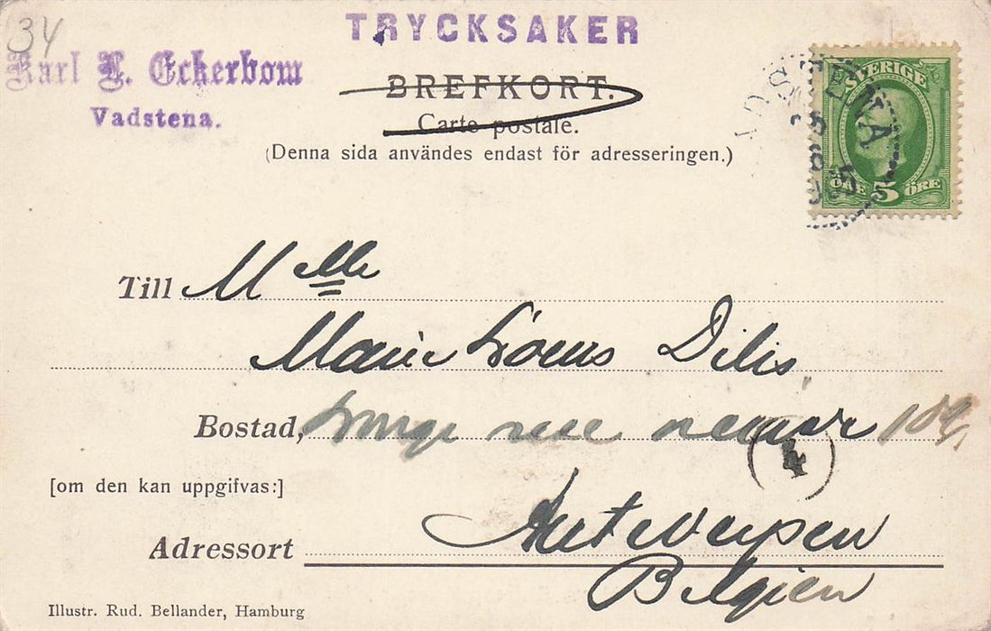 Rödtornet Och Elementarläroverket Vadstena