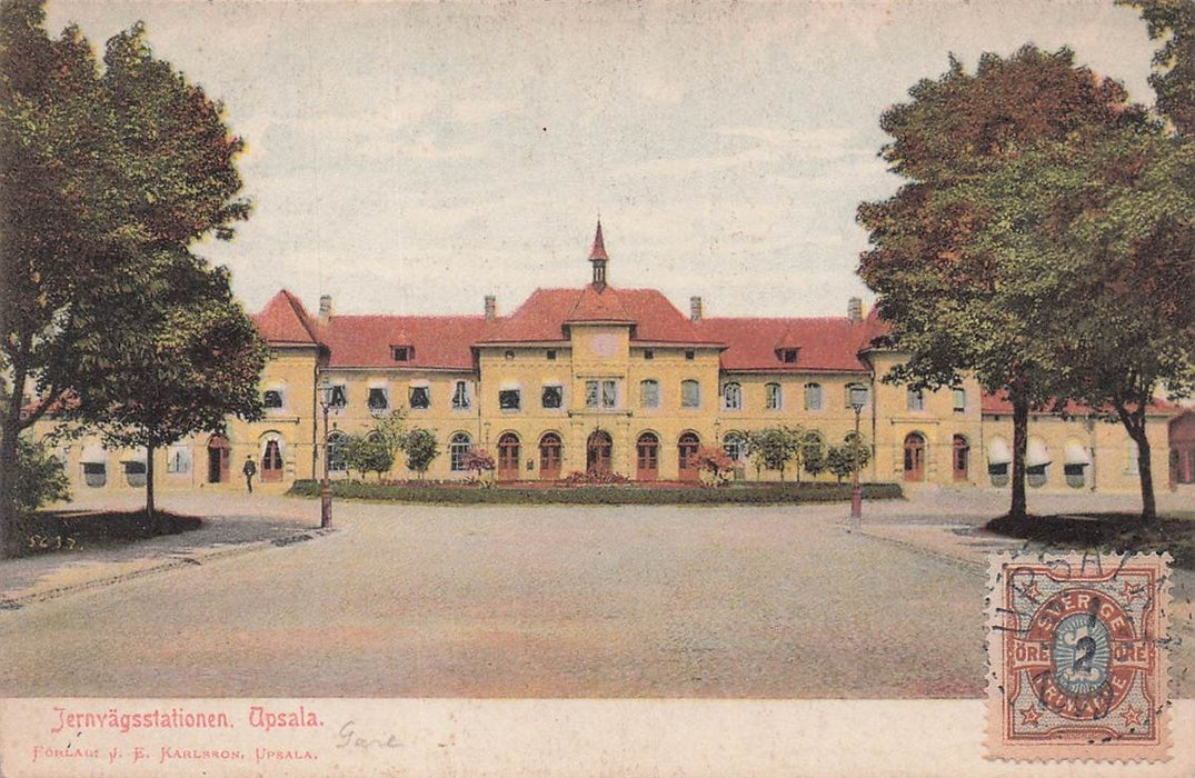 Jernvägsstationen Upsala