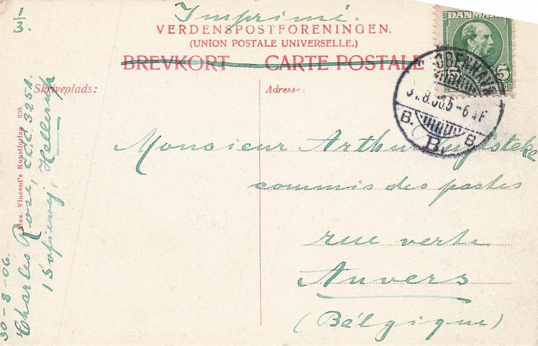 Kobenhavn Borsen Ministerialbygningen Holmens Bro