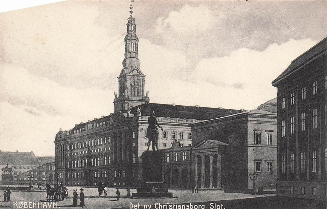 Kobenhavn Det Ny Christiansborg Slot