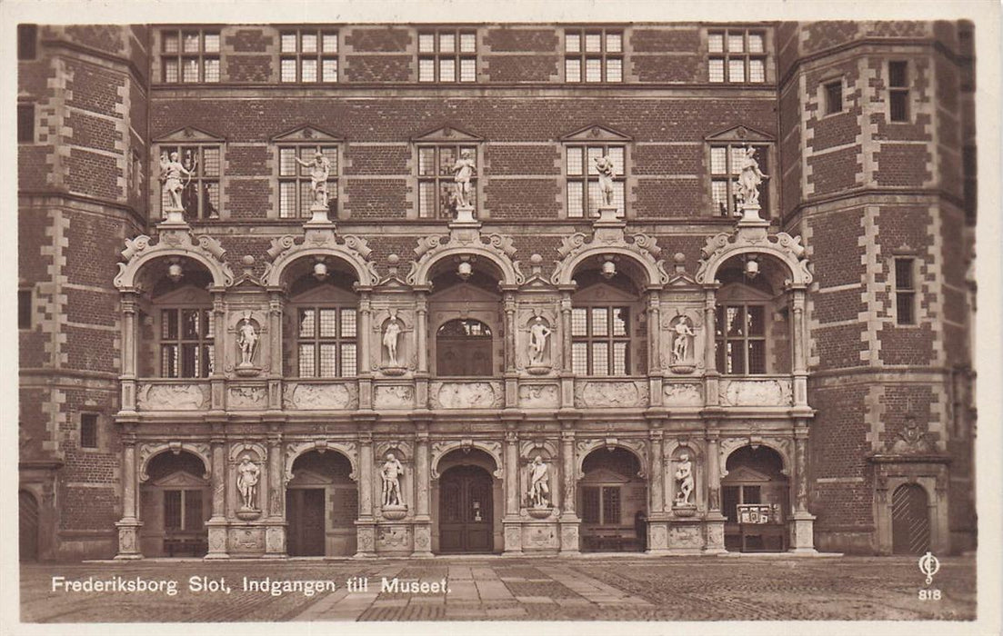 Frederiksborg Slot Indgangen Till Museet