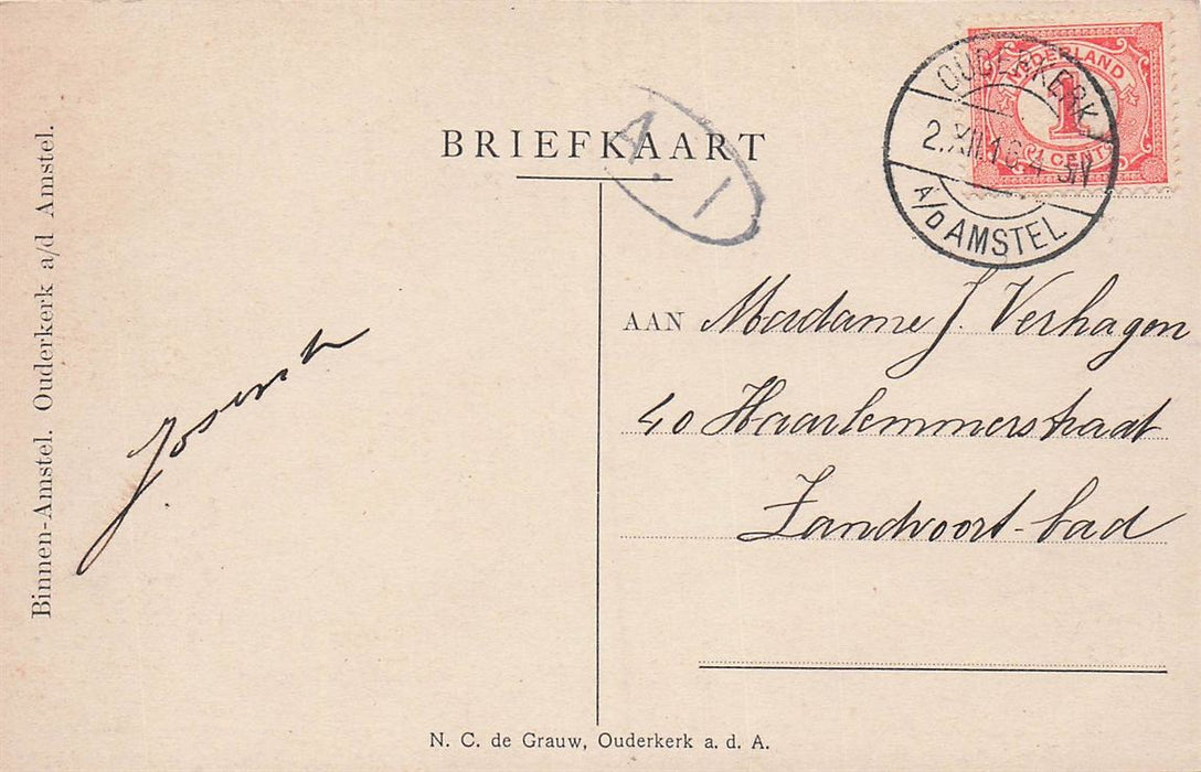 Binnen-Amstel Ouderkerk A/D Amstel