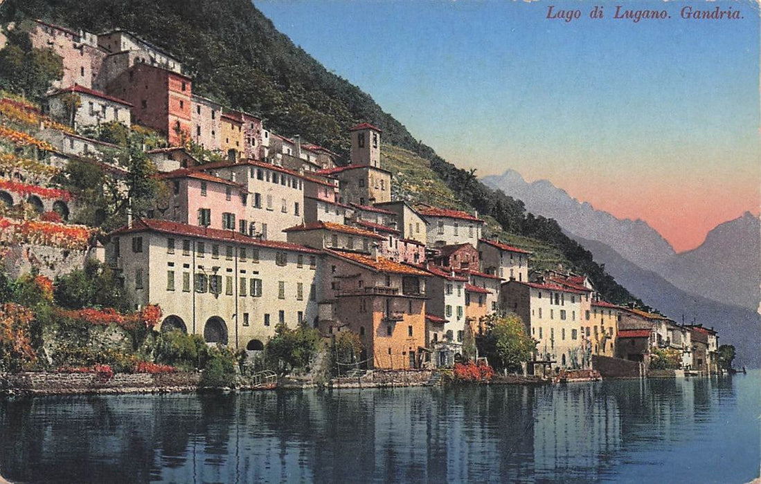 Lago Di Lugano Gandria