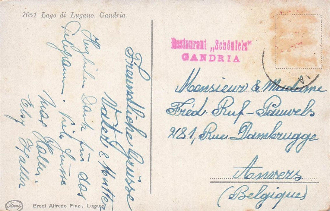 Lago Di Lugano Gandria