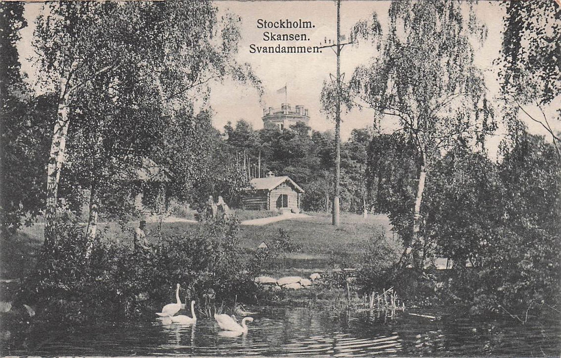 Stockholm Skansen Svandammen