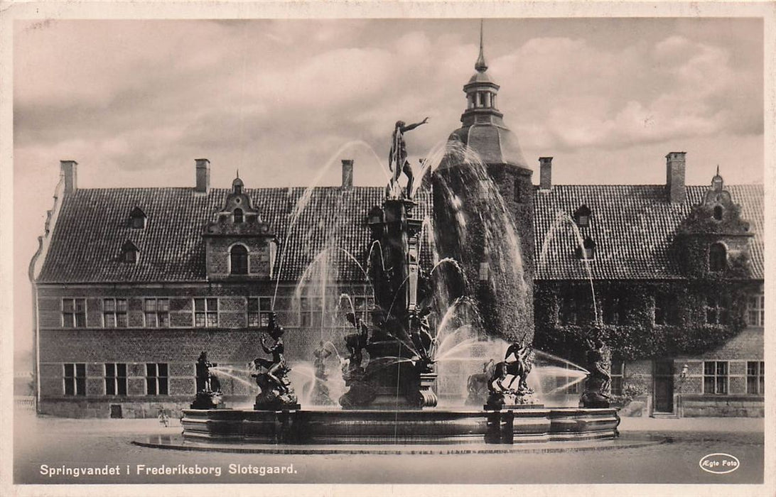 Springvandet I Frederiksborg Slotsgaard