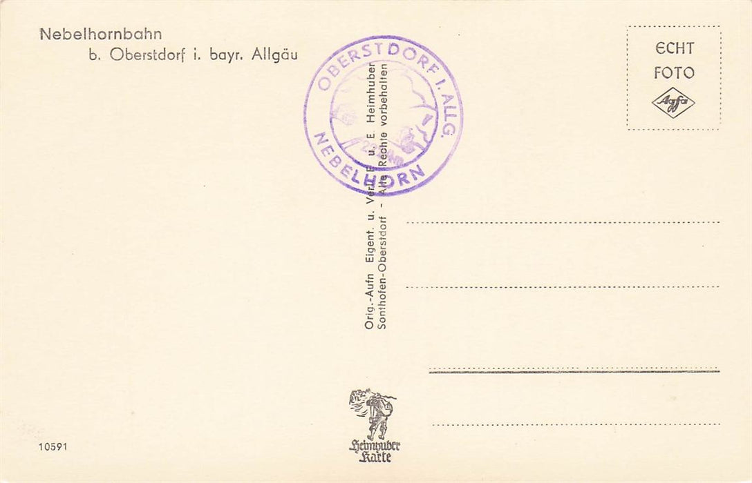 Nebelhornbahn B Oberstdorf I Bayr Allgäu
