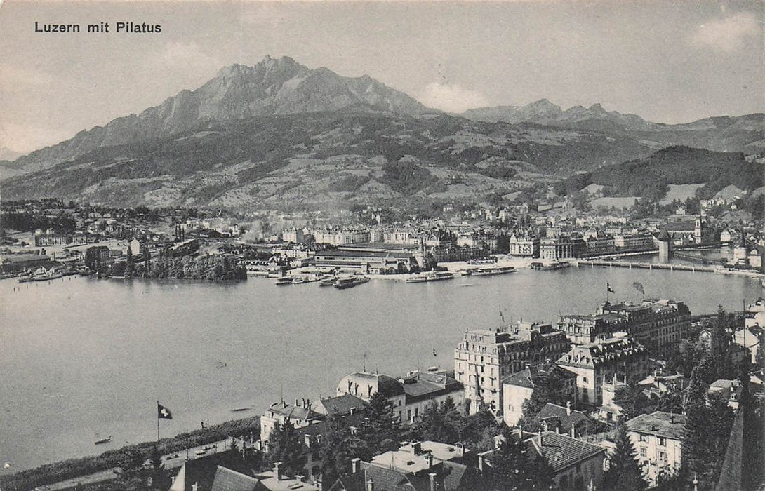 Luzern Mit Pilatus
