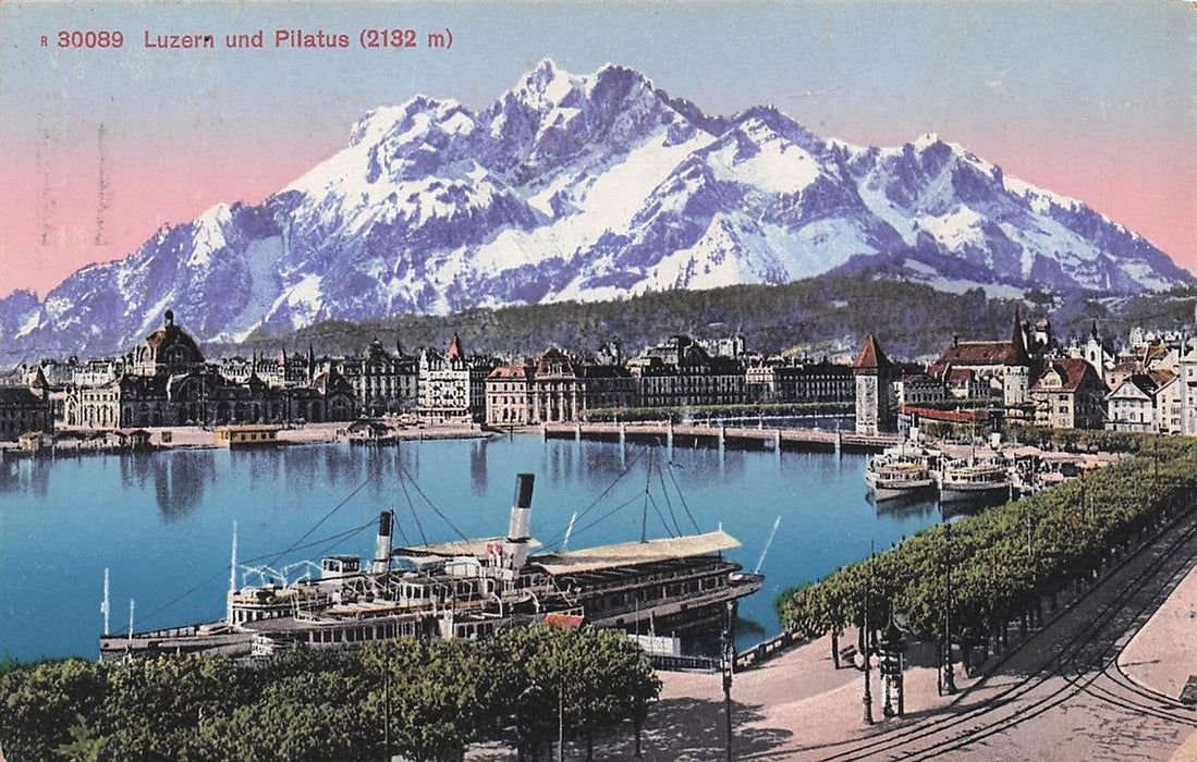 Luzern Und Pilatus (2182 M)