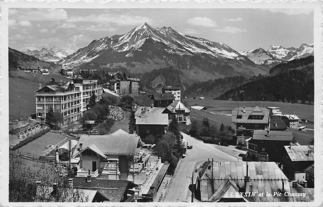 Leysin Et Le Pic Chaussy