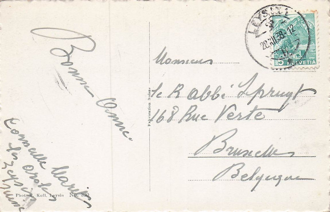 Leysin Et Le Pic Chaussy