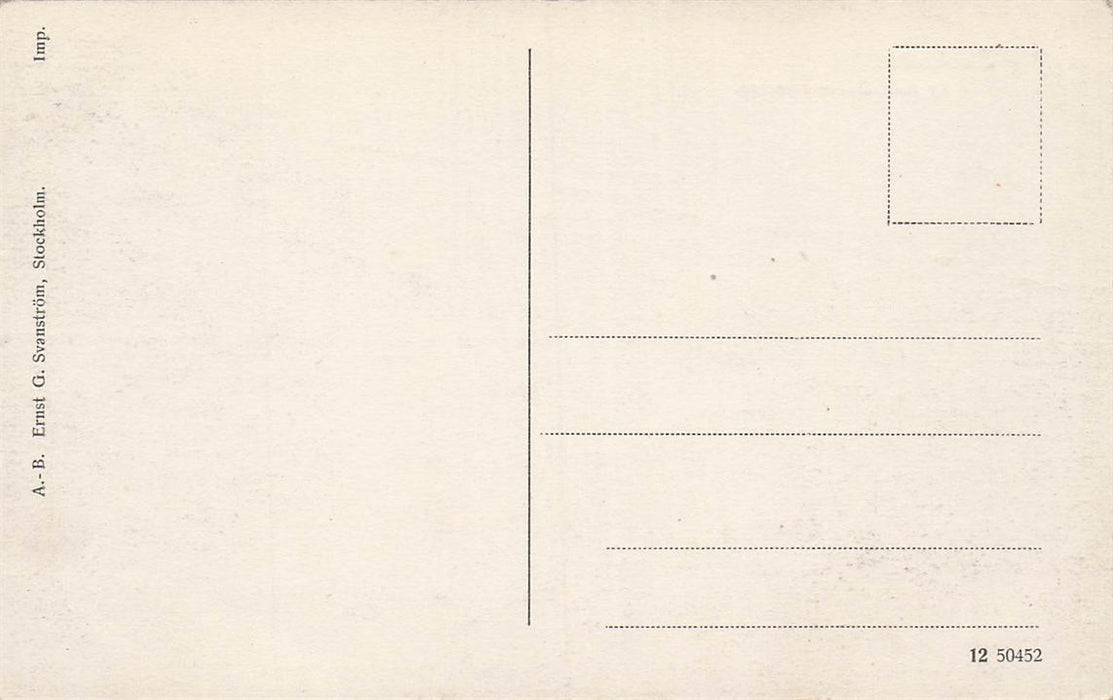 Stockholm Vy Fran Strömparterren