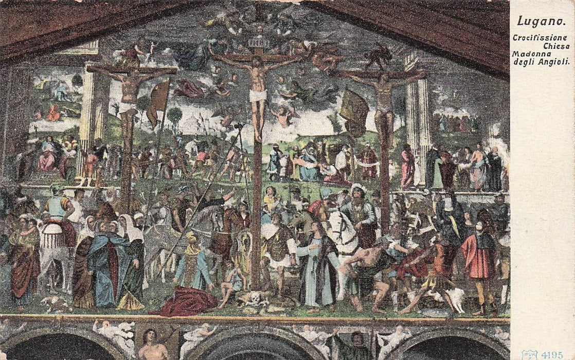 Lugano Crocifissione Chiesa Madonna Degli Angioli