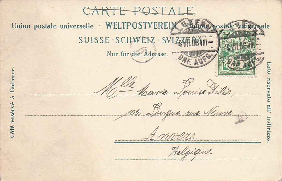 Lungern Gegen Den Brünig