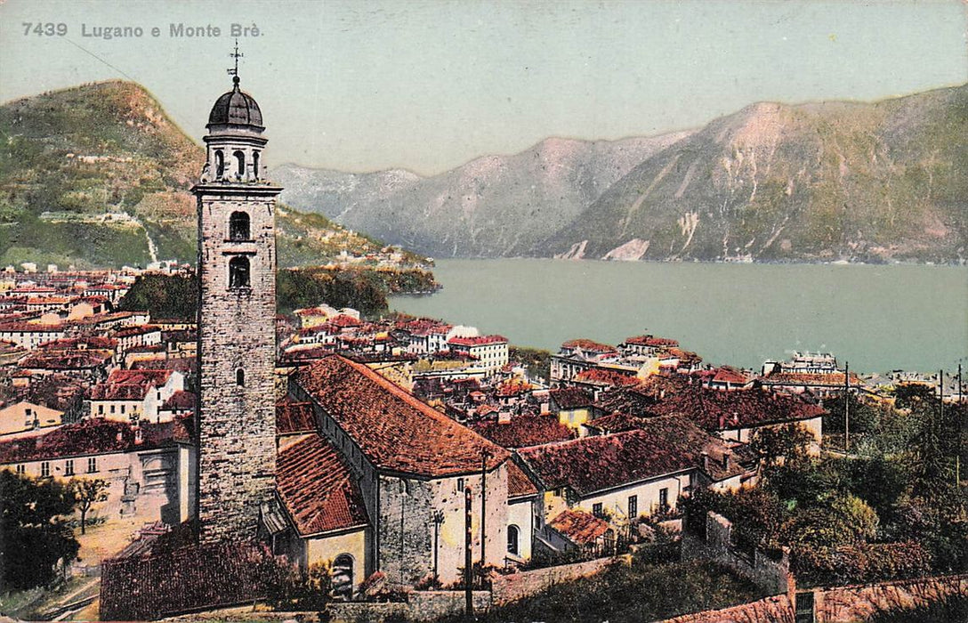 Lugano E Monte Bre