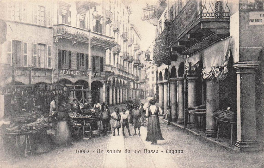 Un Saluto Da Via Nassa Lugano