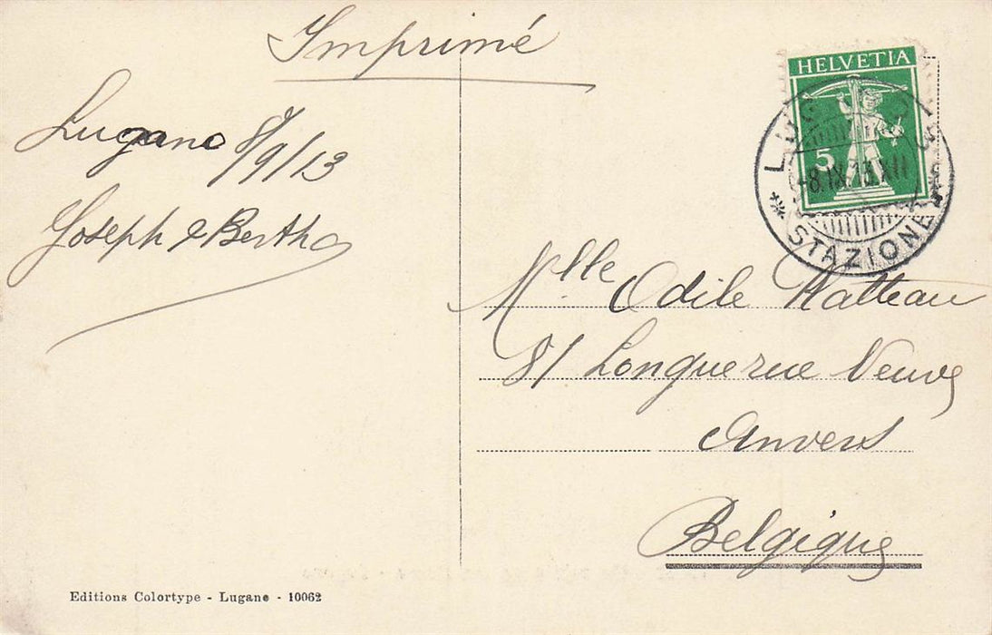 Un Saluto Da Via Nassa Lugano