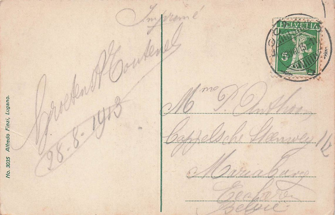 Saluti Da Locarno Santuario Della Madonna Del Sasso Con Vista D'Orsellina E Brione