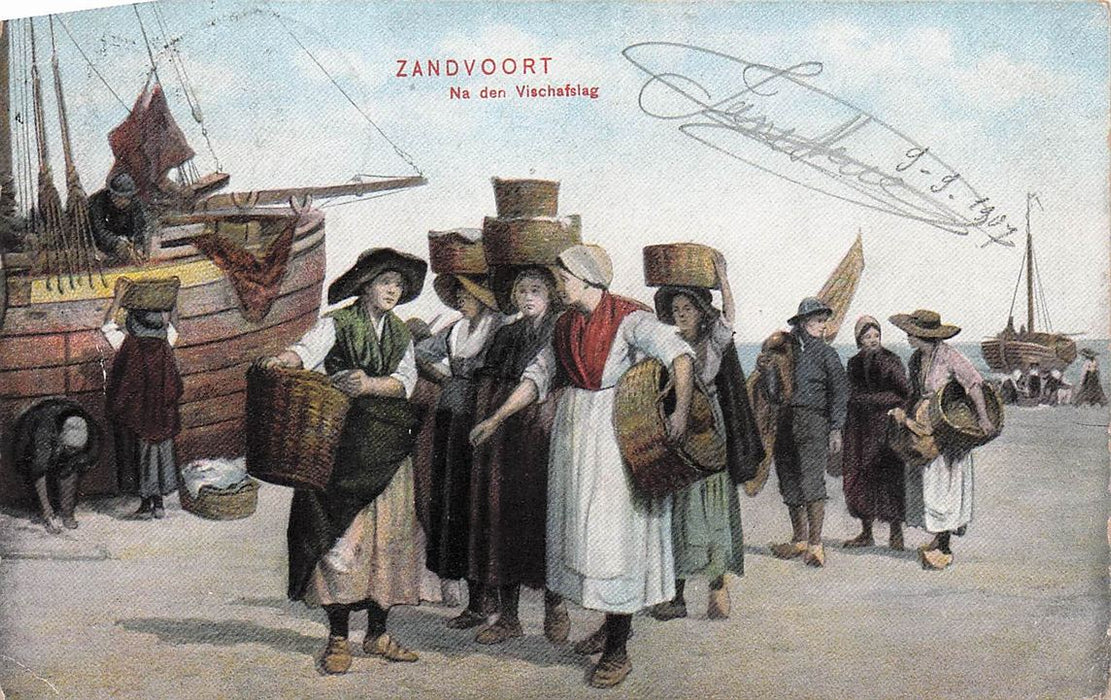 Zandvoort Na Den Vischafslag
