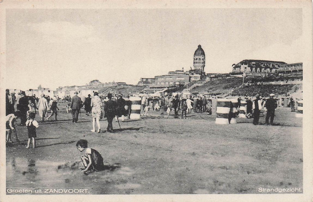Groeten Ult Zandvoort Strandgezicht