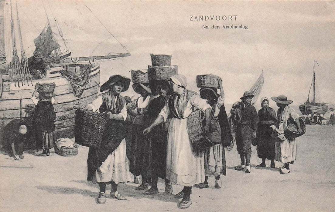 Zandvoort Na Den Vischafslag