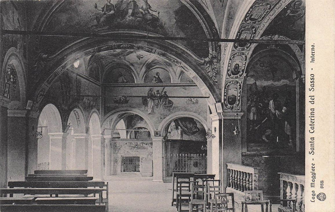 Lago Maggiore Santa Caterina Del Sasso Interno