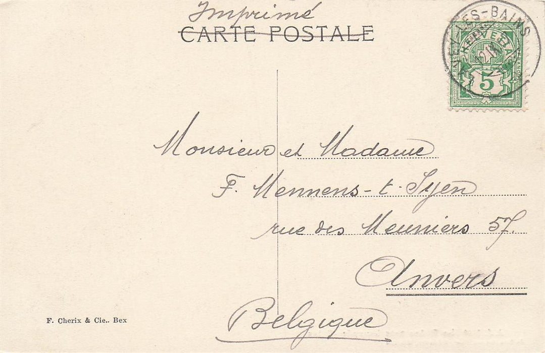 Le Rhone Pres Lavey-Les-Bains