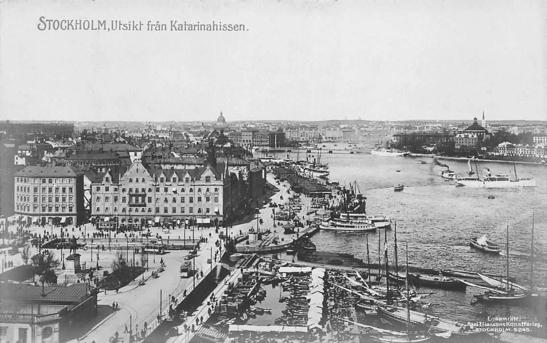 Stockholm Utsikt Fran Katarinahissen