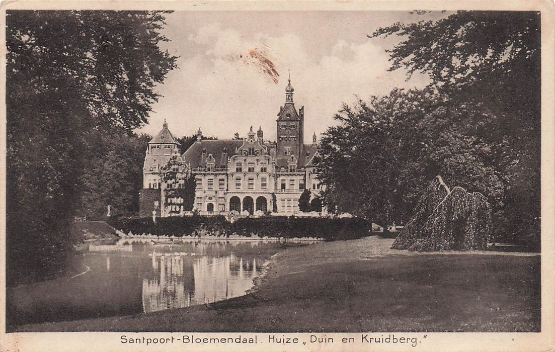 Santpoort-Bloemendaal Huize Duin En Kruidberg