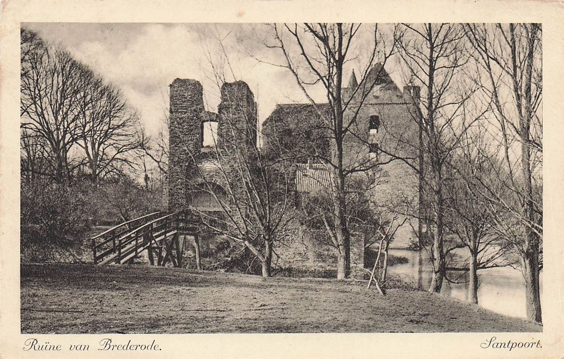 Ruine Van Brederode Santpoort