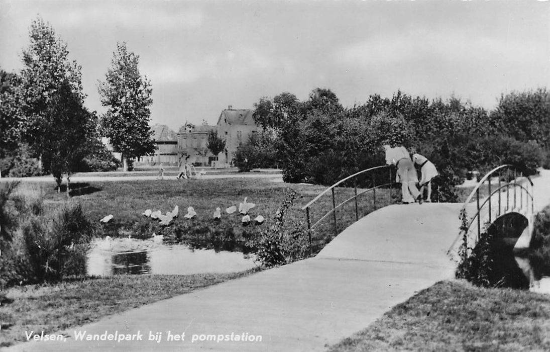 Velsen Wandelpark Bij Het Pompstation