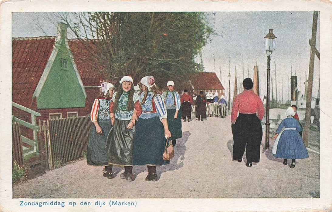 Zondagmiddag Op Den Dijk (Marken)