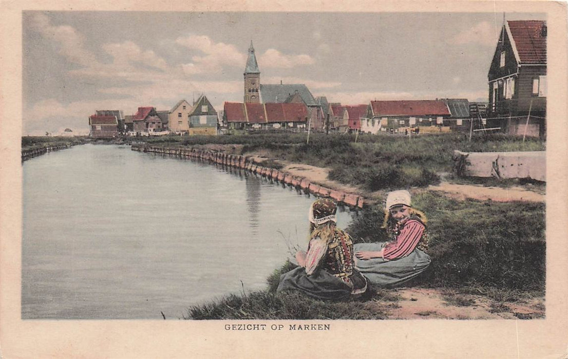 Gezicht Op Marken