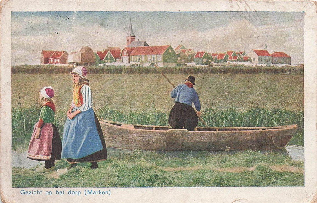 Gezicht Op Het Dorp (Marken)