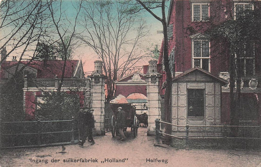 Ingang Der Suikerfabriek Holland Halfweg