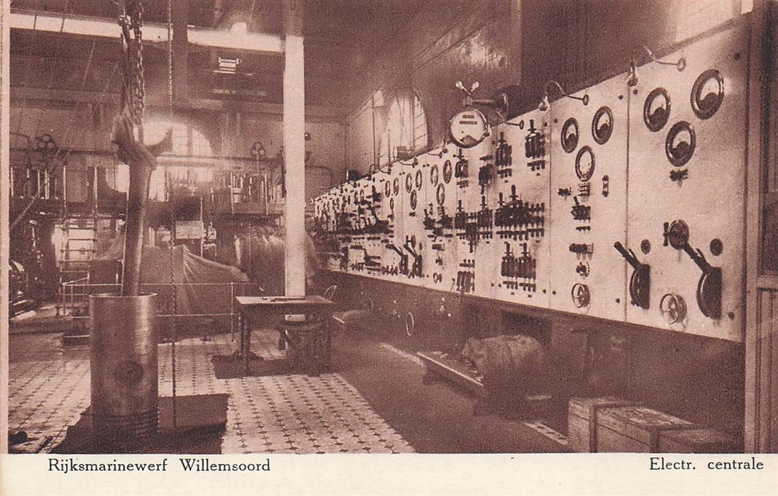 Den Helder Rijksmarinewerf Willemsoord Electr Centrale